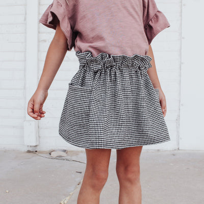 houndstooth skirt